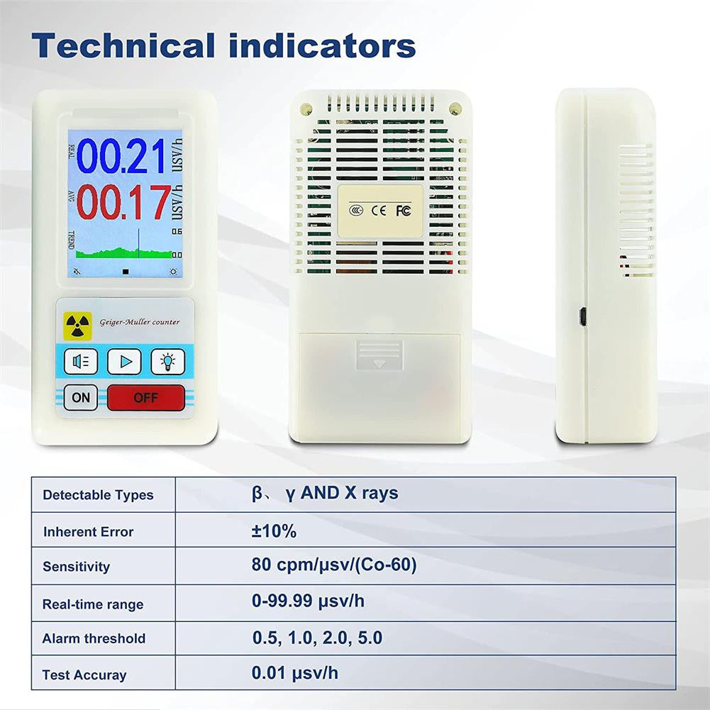 BR-6 Geiger Counter Nuclear Radiation Detector