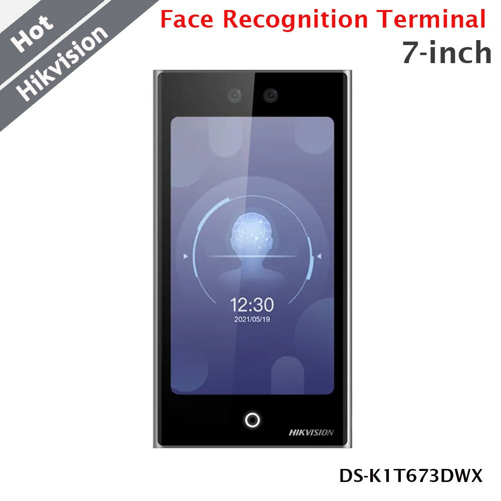 Hikvision 7 inch LCD Touch Screen Face Recognition Access Terminal