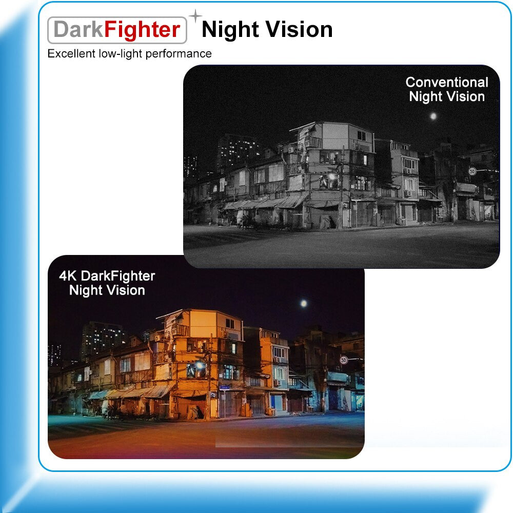 Hikvision CCTV Camera System 4K 8MP IP Camera POE Kit DS-2CD2185FWD-IS